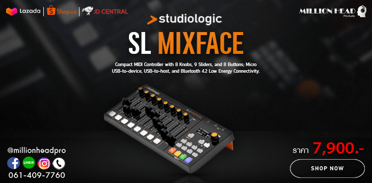 Studiologic : SL Mixface 