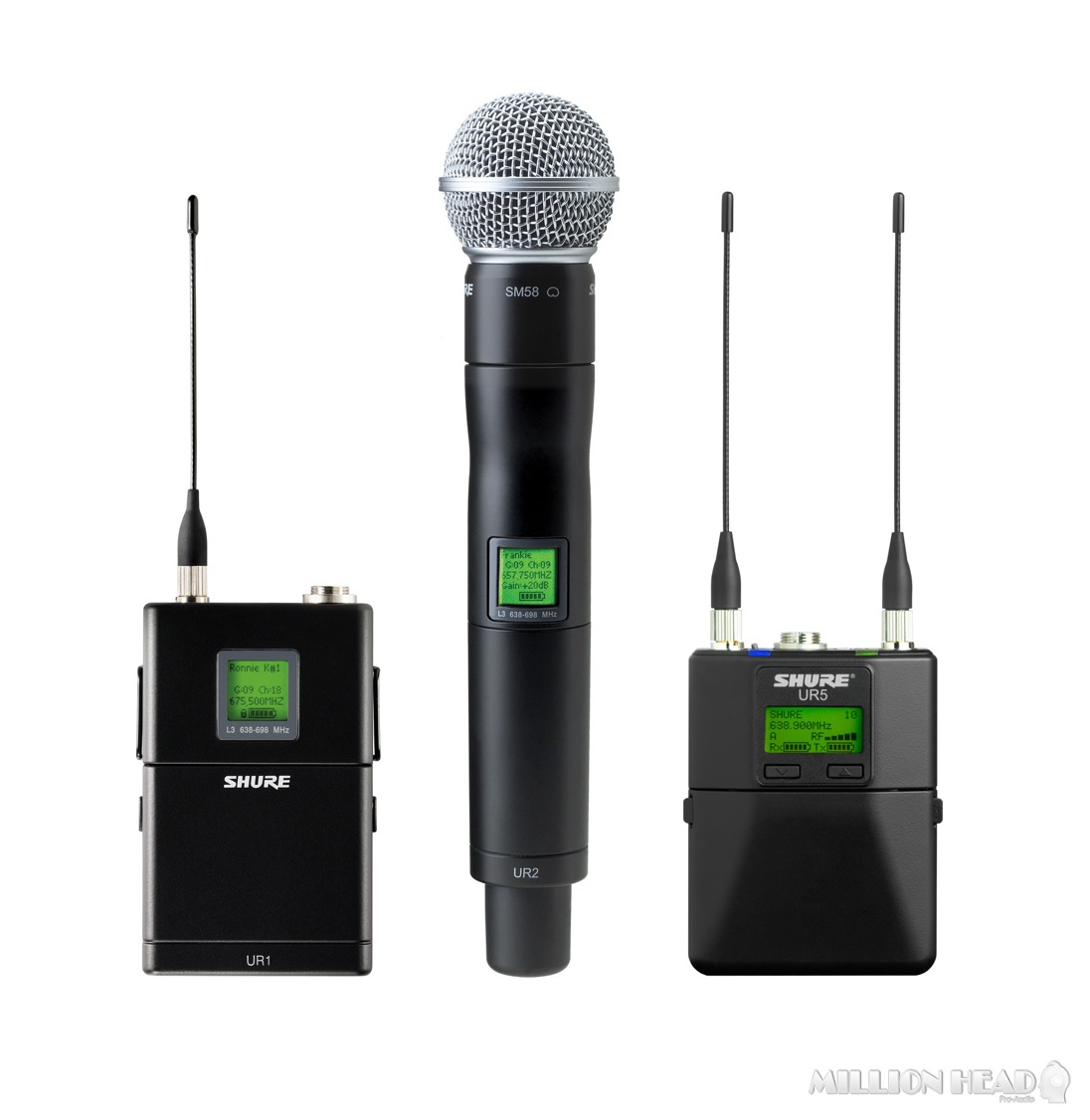 Shure R128 SHURE : UR125/SM58 by MillionHead มิลเลี่ยนเฮด จำหน่ายอุปกรณ์ บันทึก ...