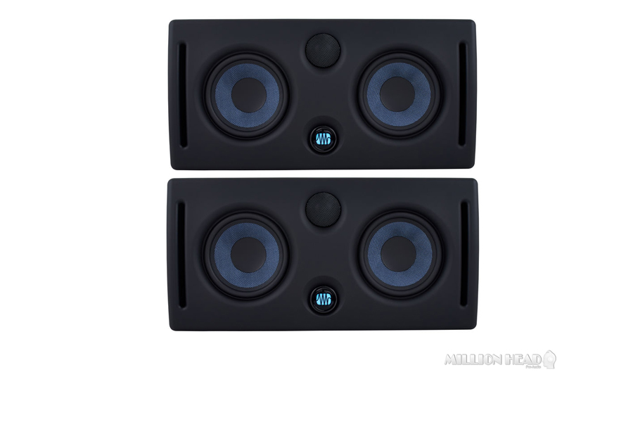 pair of PreSonus 2x Presonus Eris E44 Monitor Speakers 
