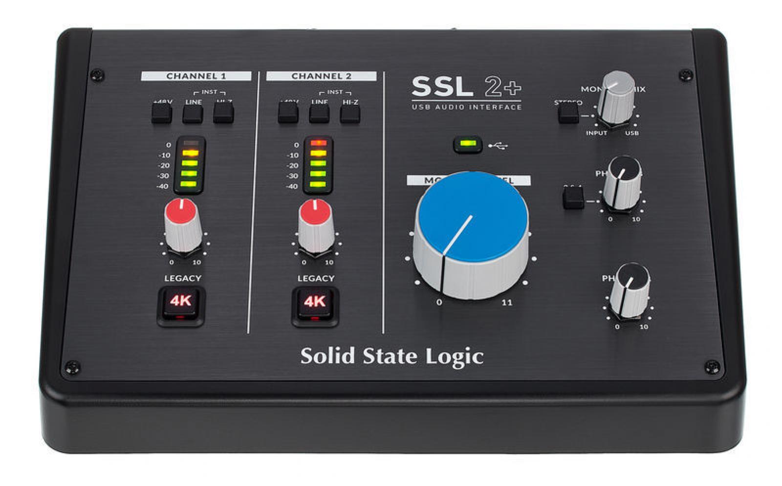 Solid State Logic : SSL2+ by MillionHead มิลเลี่ยนเฮด จำหน่ายอุปกรณ์